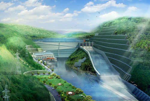 安州老挝南塔河1号水电站项目